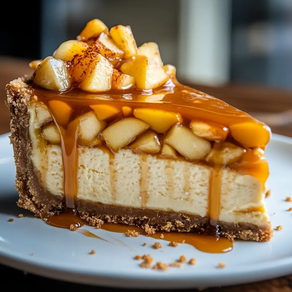 Apple Cheesecake