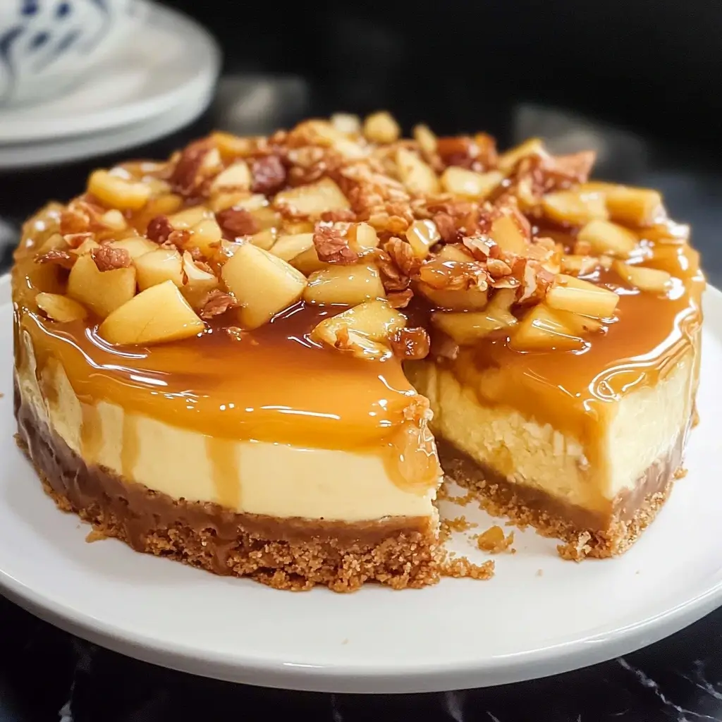 Apple Cheesecake