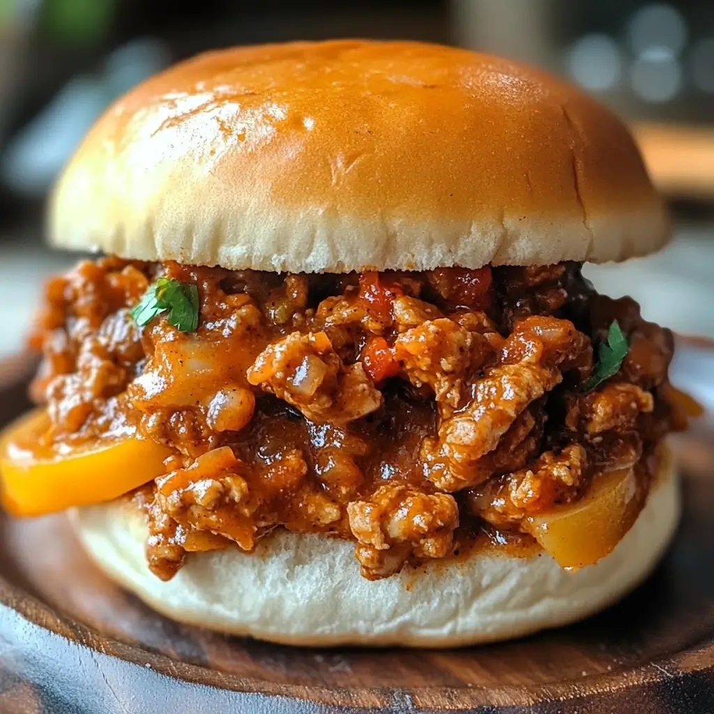 Chicken Sloppy Joes