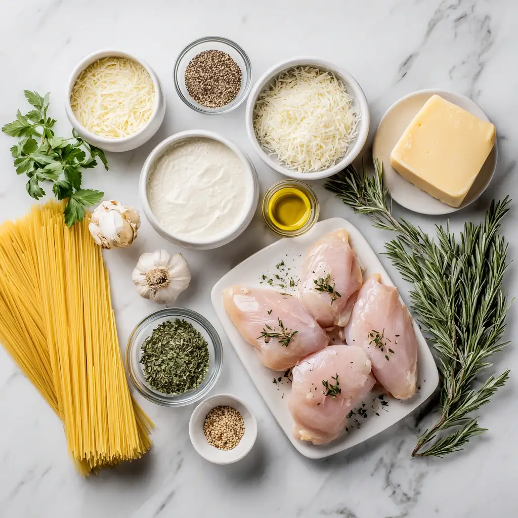 Creamy Chicken Linguine