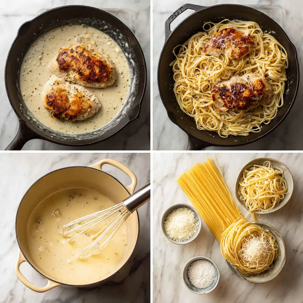Creamy Chicken Linguine