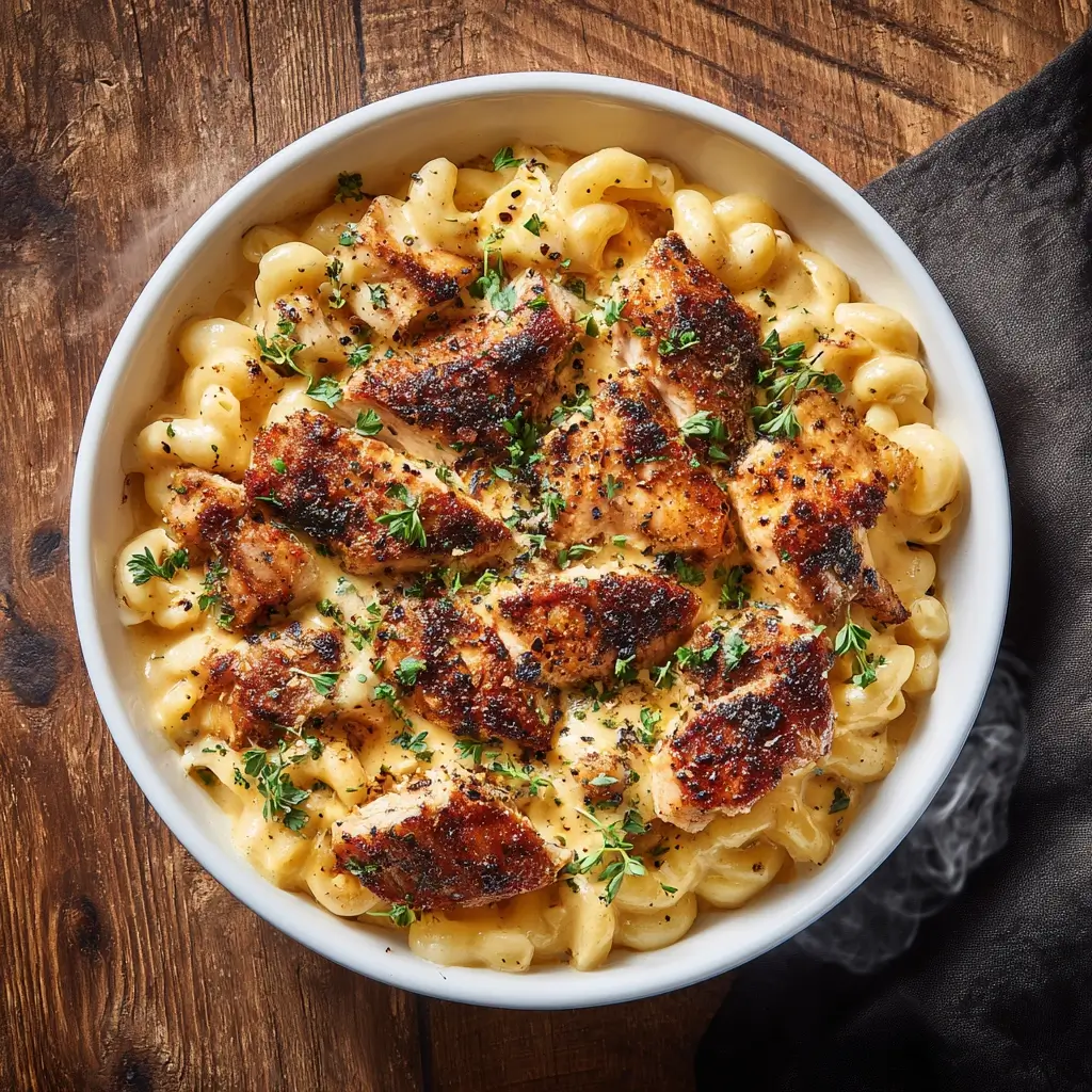 Creamy Honey Pepper Chicken Mac