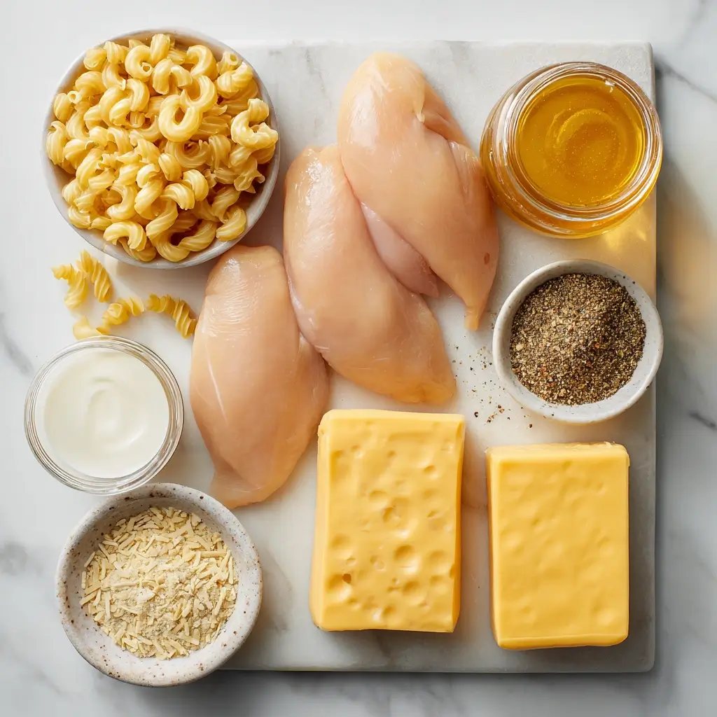 Creamy Honey Pepper Chicken Mac