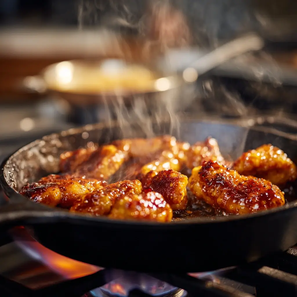 Creamy Honey Pepper Chicken Mac