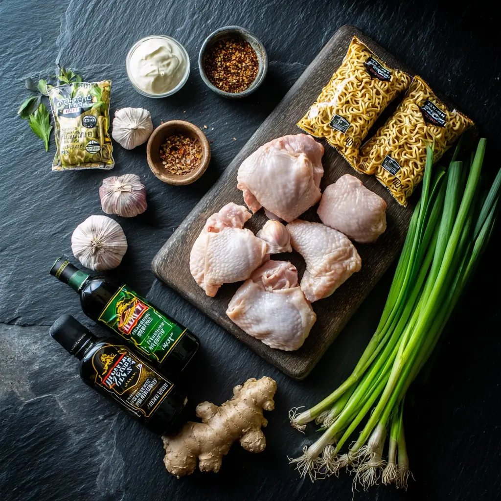 Fiery Chicken Ramen