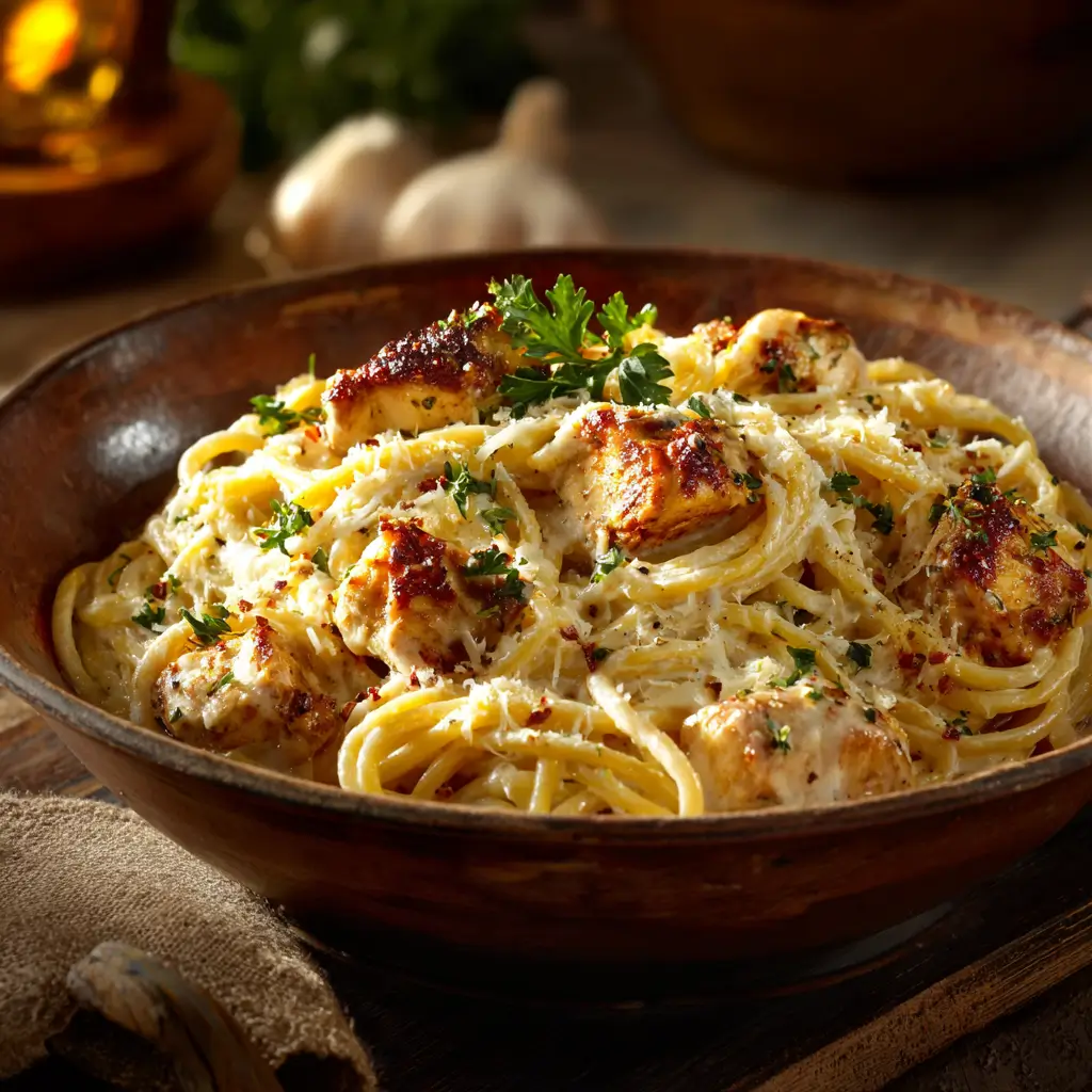 Monterey Chicken Spaghetti