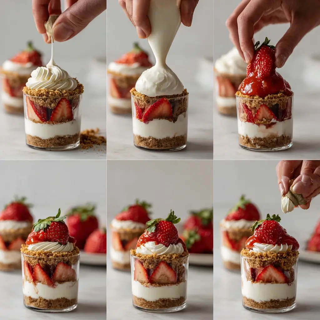 Strawberry Cheesecake Cup