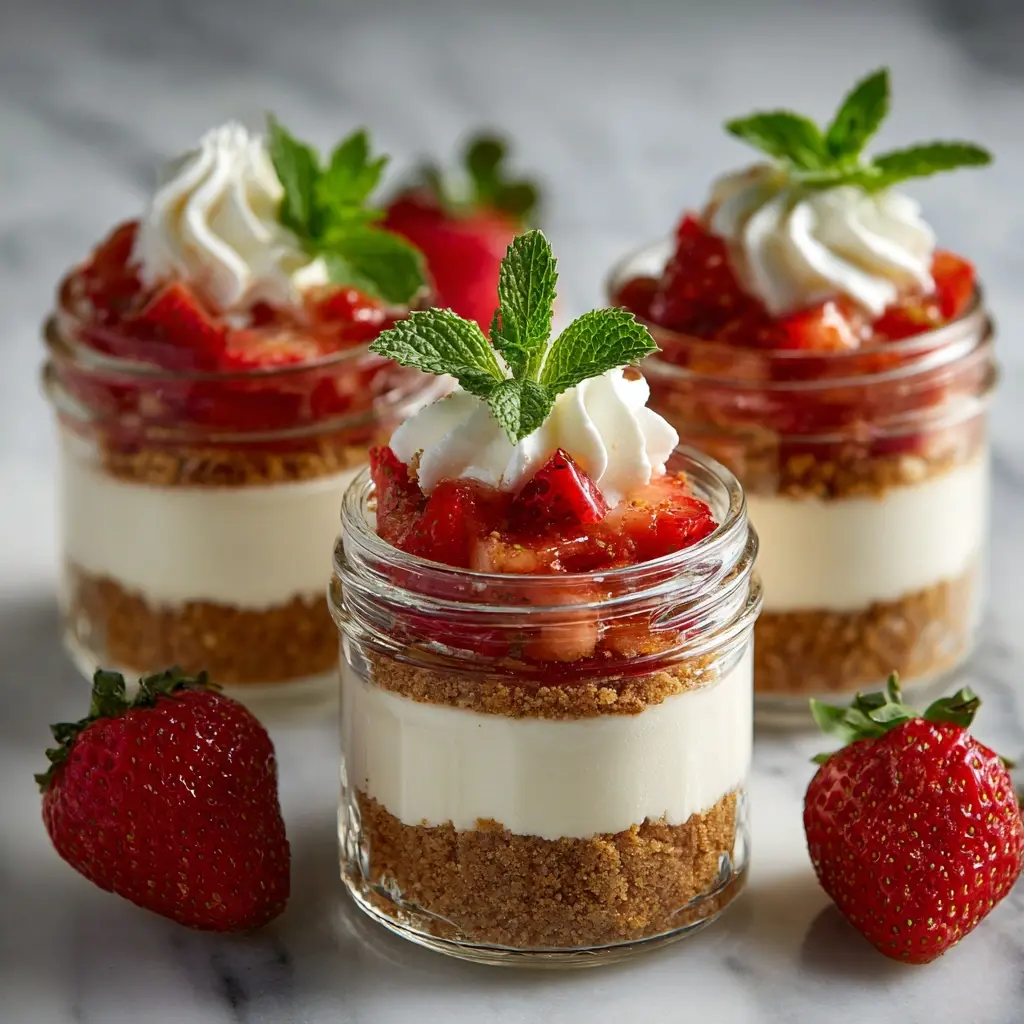 Strawberry Cheesecake Cup