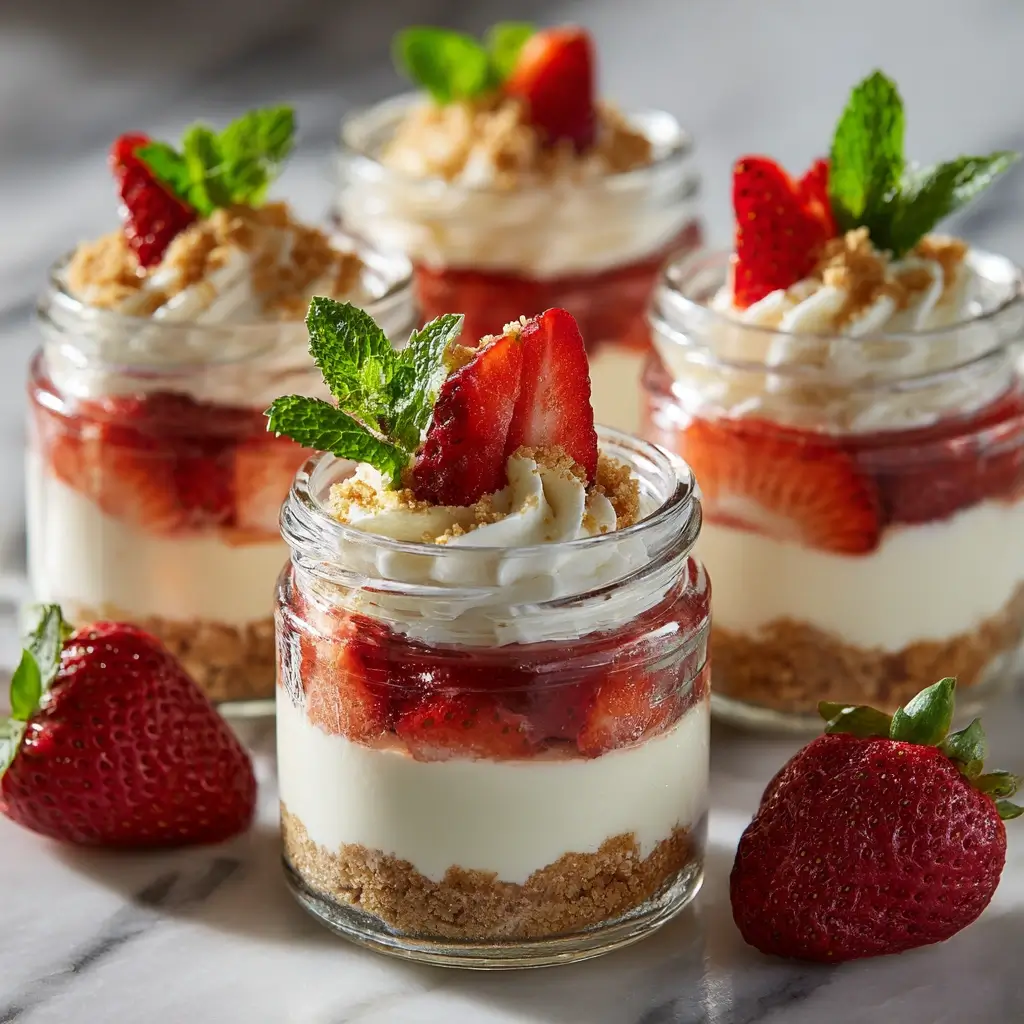 Strawberry Cheesecake Cup