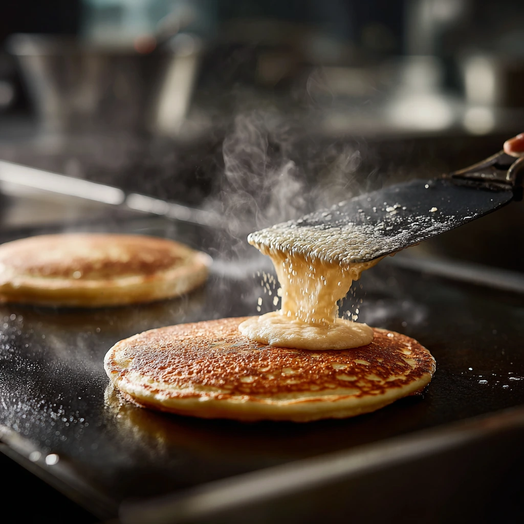 fluffy blueberry pancakes