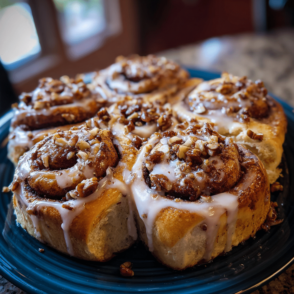 Banana bread cinnamon rolls
