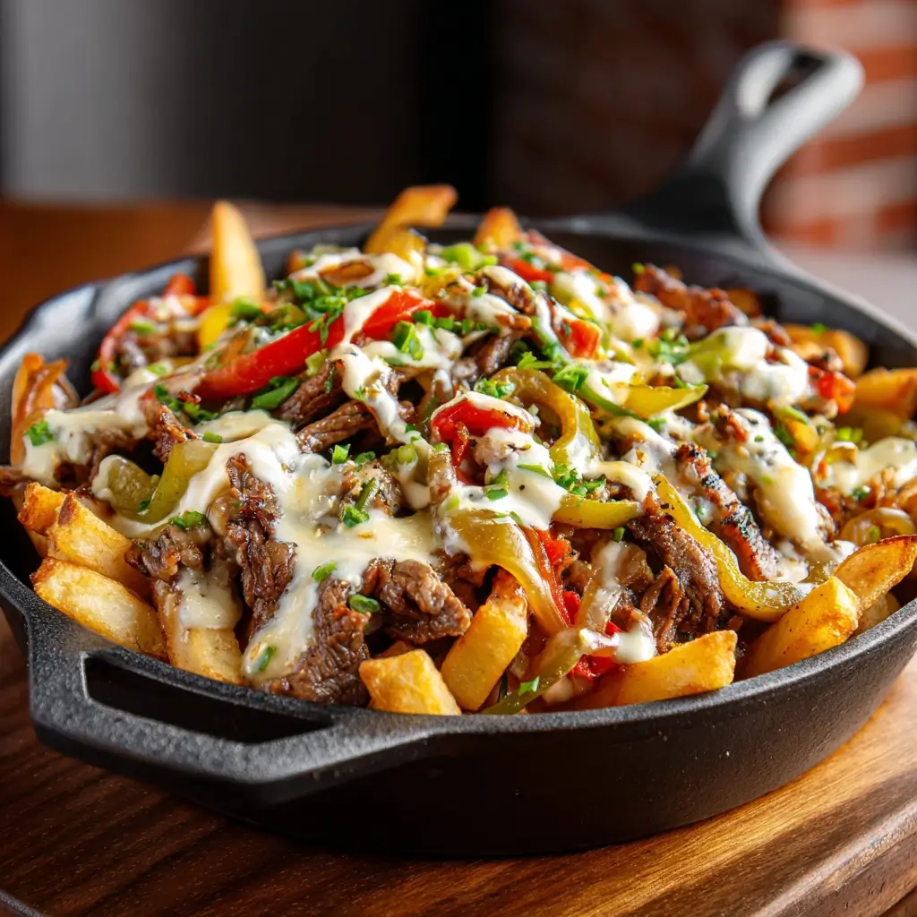Philly Steak & Cheese Fries