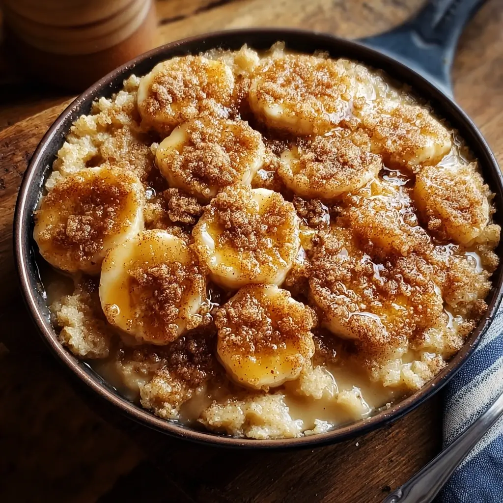 Southern Banana Cobbler