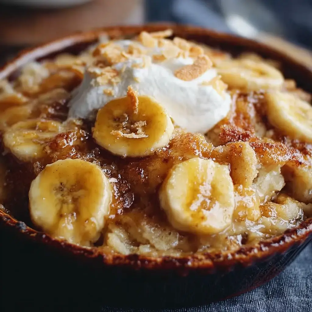 Southern Banana Cobbler