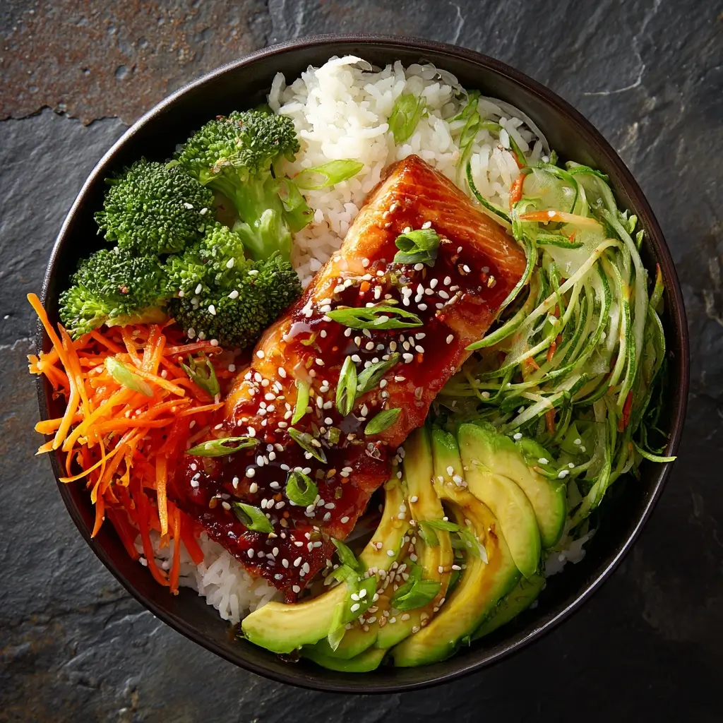 Sweet Chili Salmon Bowl
