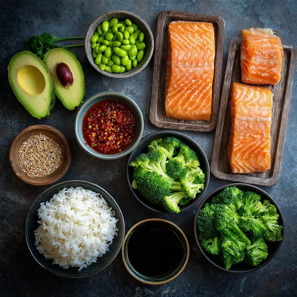 Sweet Chili Salmon Bowl