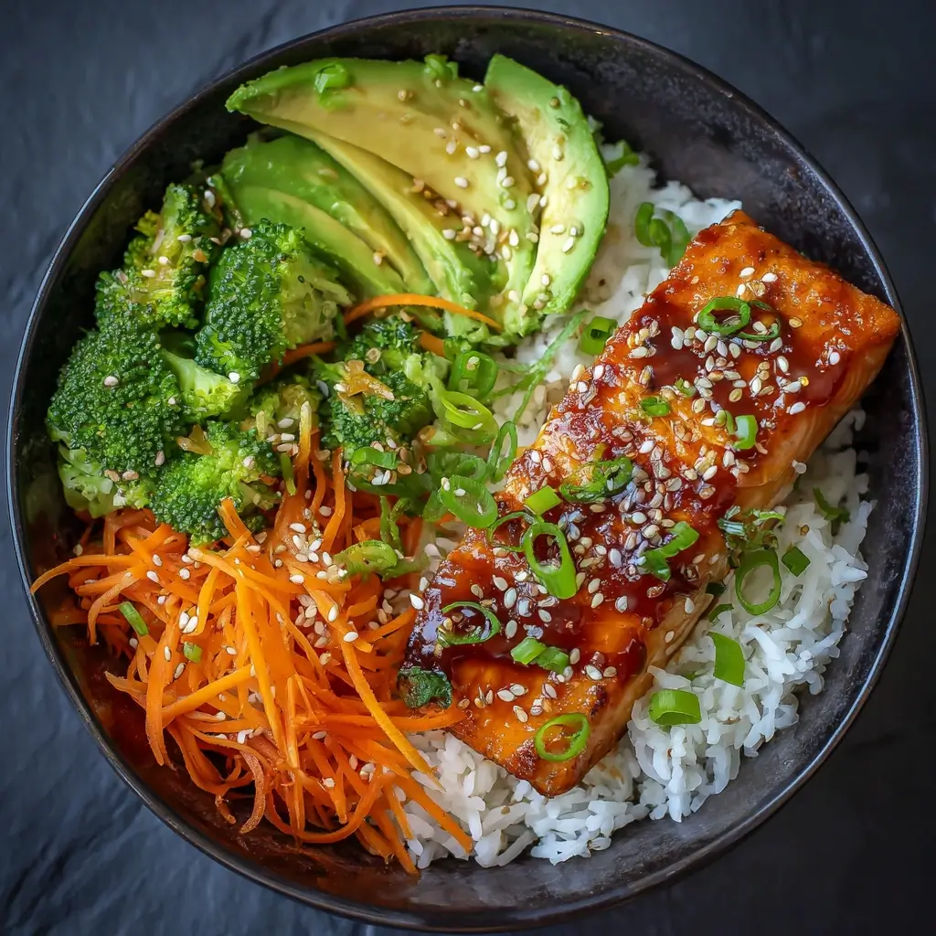 Sweet Chili Salmon Bowl