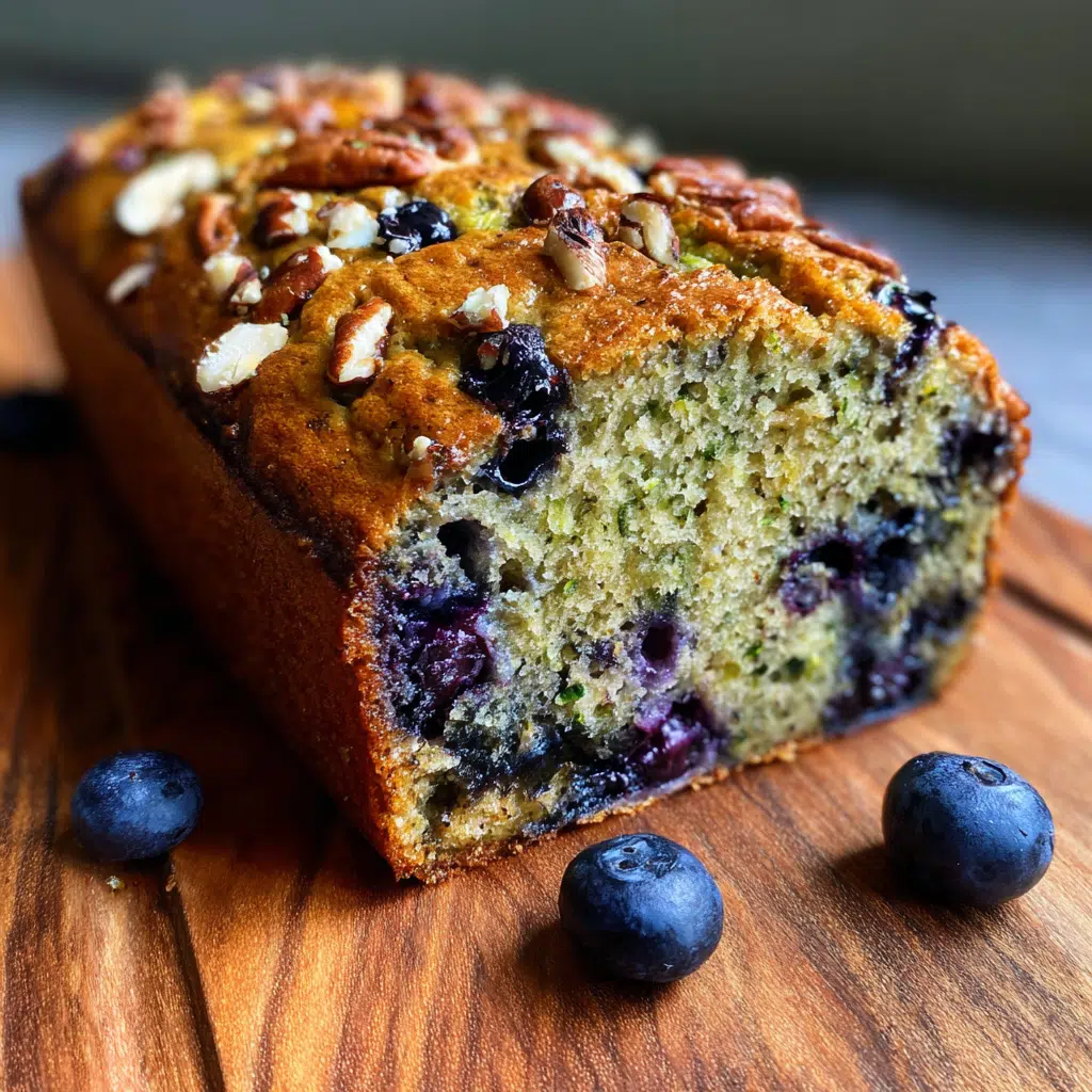 Blueberry Zucchini Bread