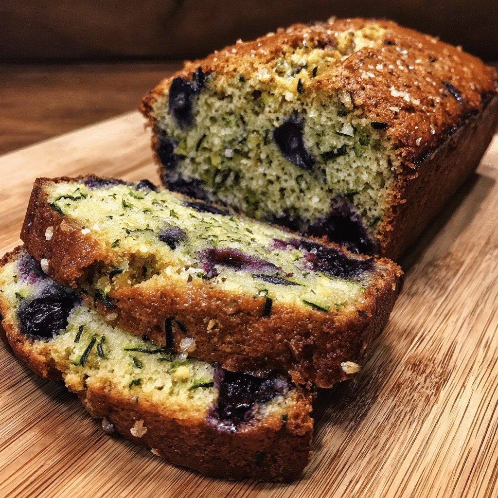 Blueberry Zucchini Bread