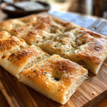Light Fluffy Sourdough Focaccia