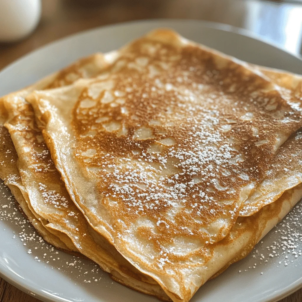 Buckwheat crepes