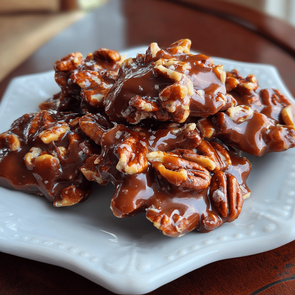 Caramel Pecan Clusters 