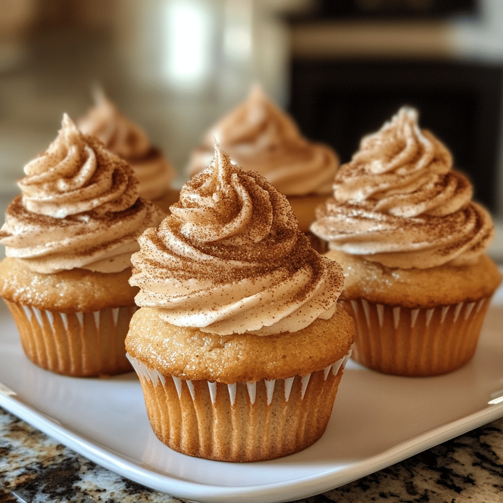 Churro Cupcakes