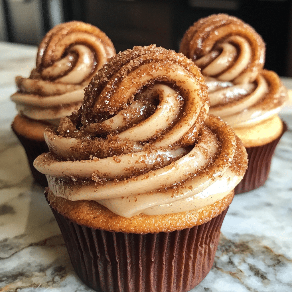 Churro Cupcakes