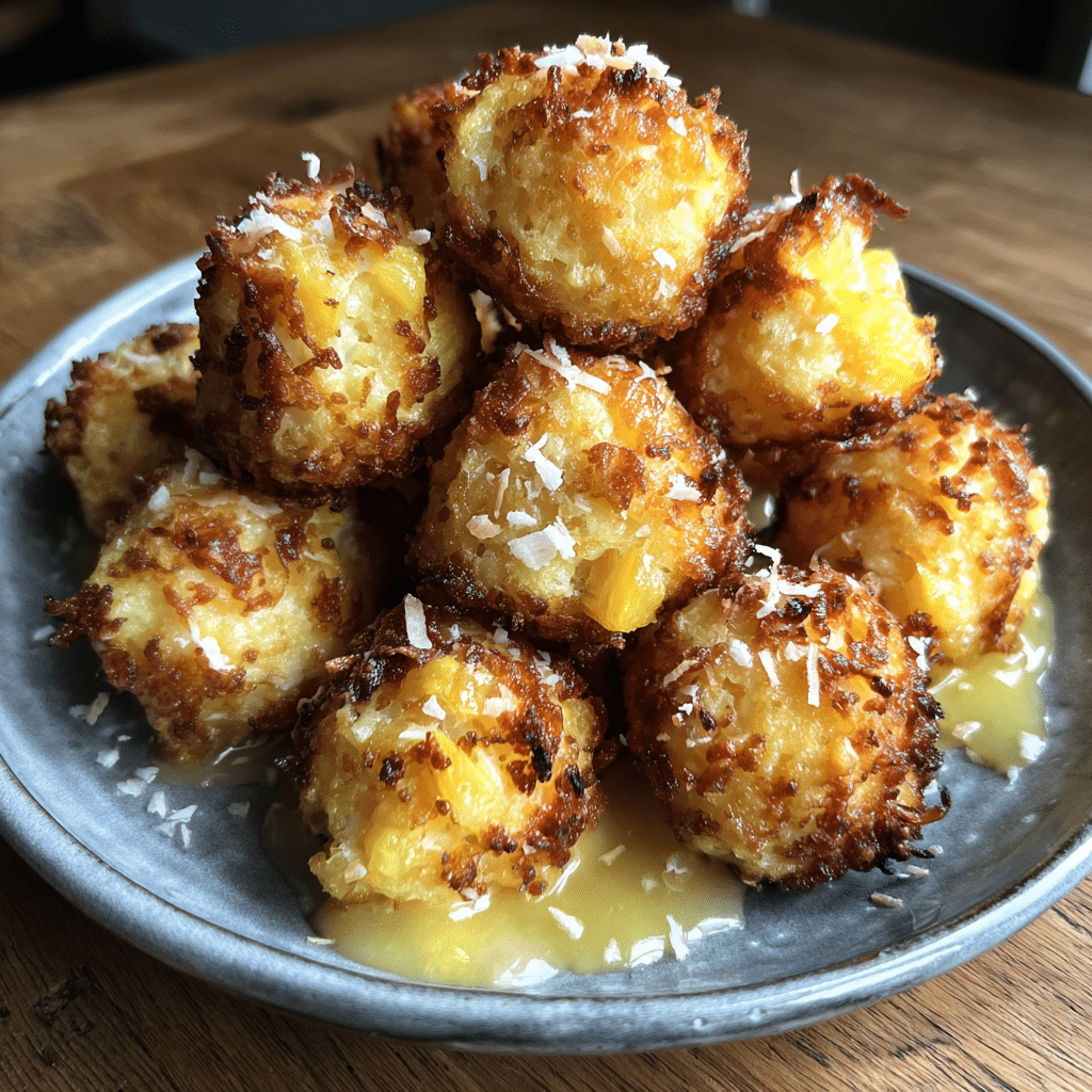 Coconut Pineapple Bites