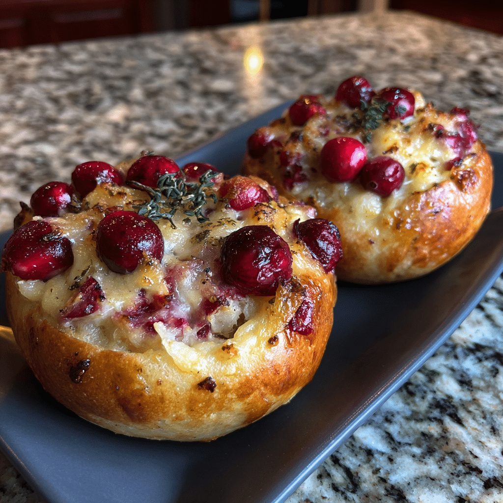 Cranberry Apple Twice-Baked