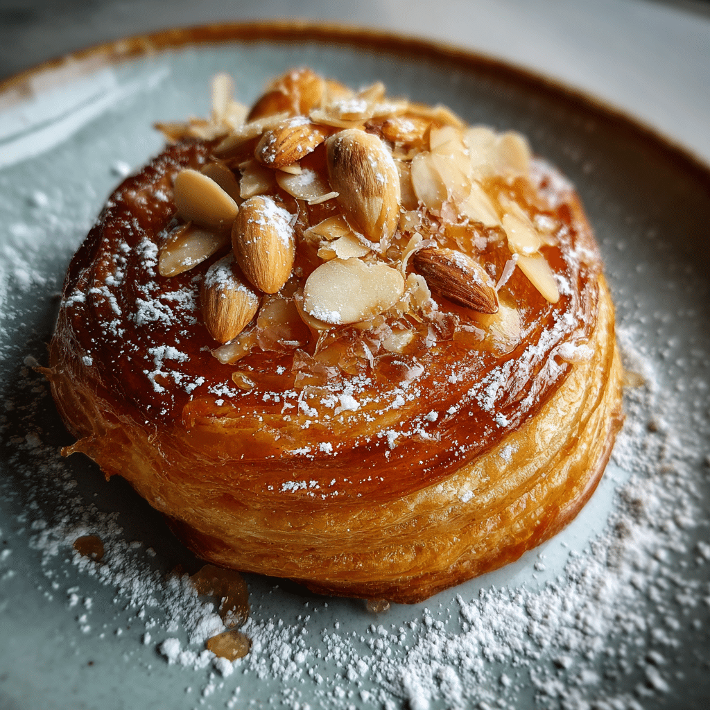 Flaky Sweet Almond Pastry