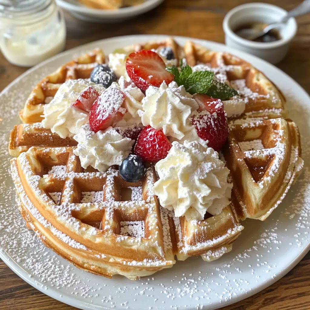 Fluffy Belgian Waffles