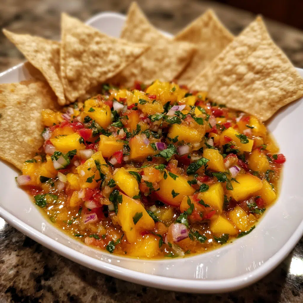 Fresh Peach Salsa