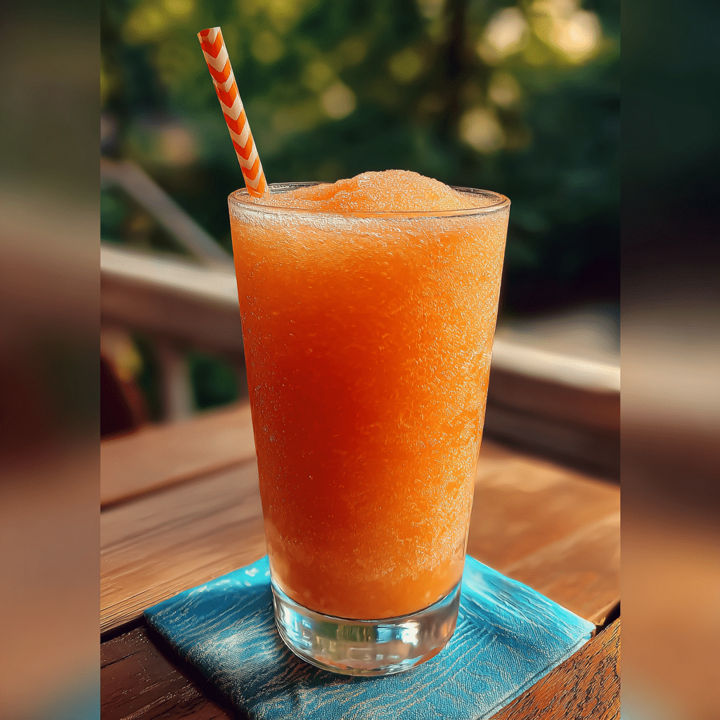Frozen Peach Lemonade