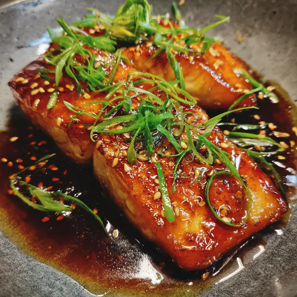 Ginger Soy Glazed Cod