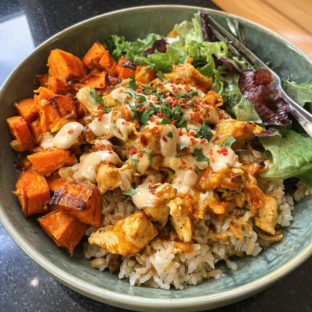 Healthy Chicken Rice Bowl