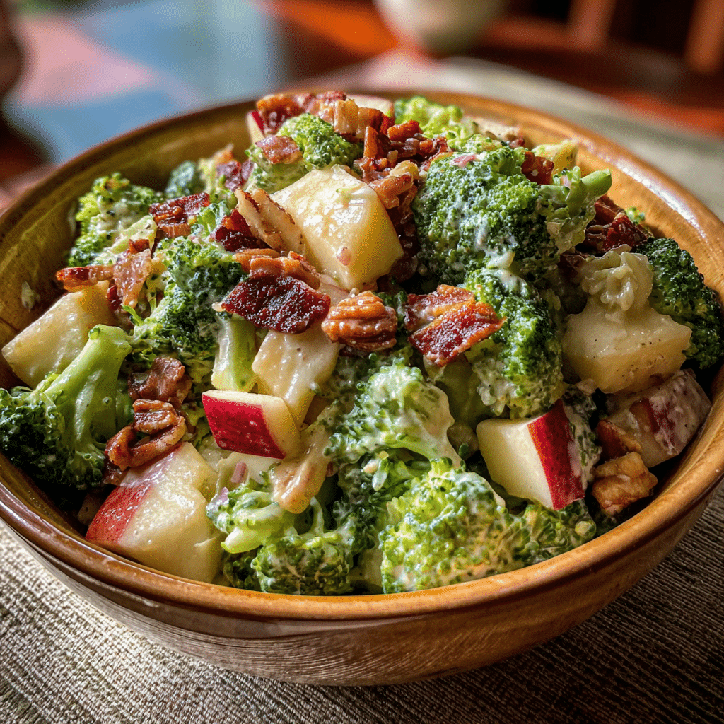 Honeycrisp Apple Broccoli Salad