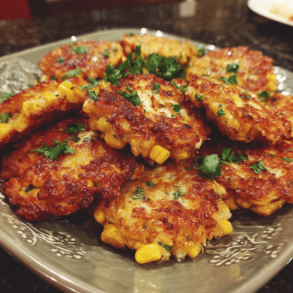 Crispy Cheesy Corn