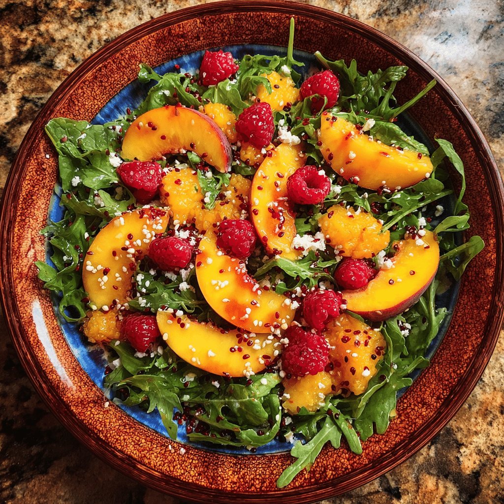 Millionaire Peach Salad