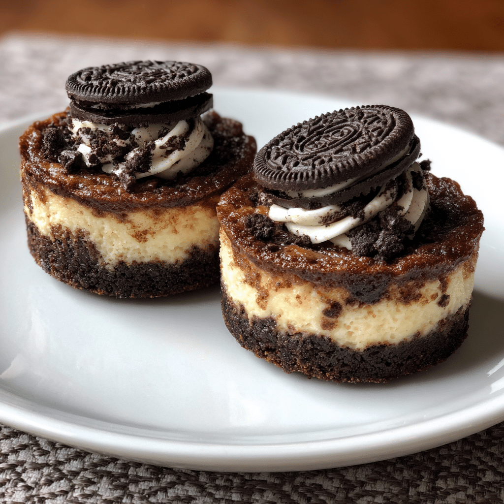 Oreo Cheesecake Cookie Cups