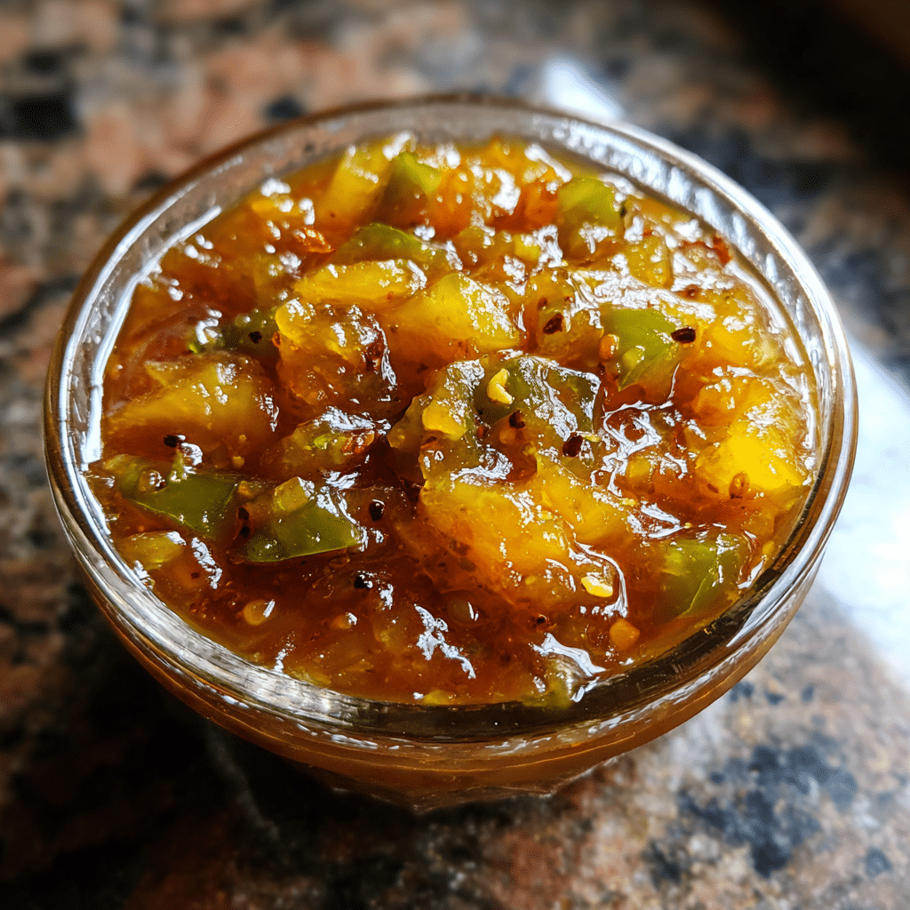 Spicy Pineapple Jalapeño Chutney