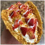Strawberry Crunch Cheesecake Tacos