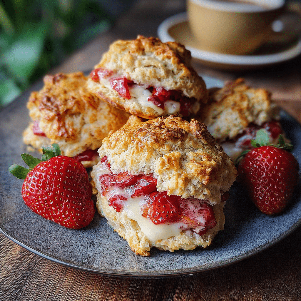 Strawberry Scones