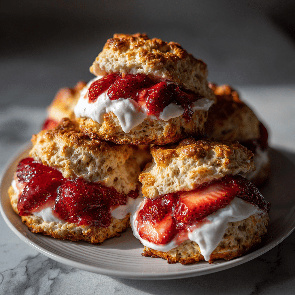 Strawberry Scones