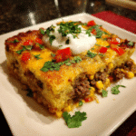 Texas Tamale Pie Casserole