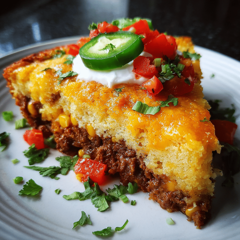 Texas Tamale Pie Casserole