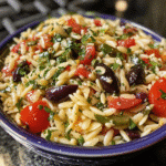 Mediterranean Orzo Pasta Salad