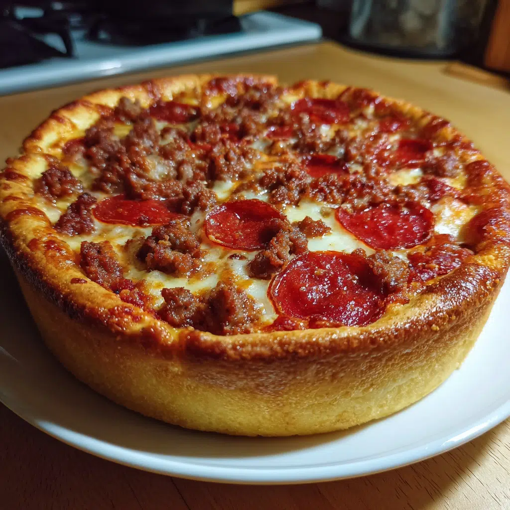 Deep-Dish Pizza