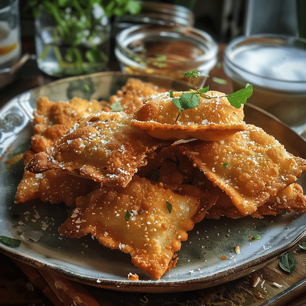 Crispy Fried Ravioli