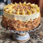 Hawaiian Carrot Pineapple Cake is
